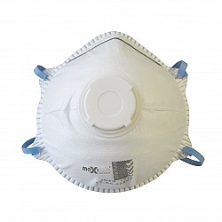 Maxisafe RES514 Conical Respirator Valved P2 N95 BOX of 10