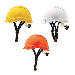 V6 Hard Hat Vented Micro Peak Ratchet Harness