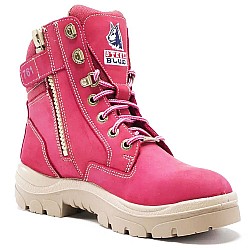 STEEL BLUE Southern Cross Zip Ladies Safety Boot 512761