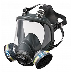 STS Full Face Respirator Mask With Speech Transmission - Silicone