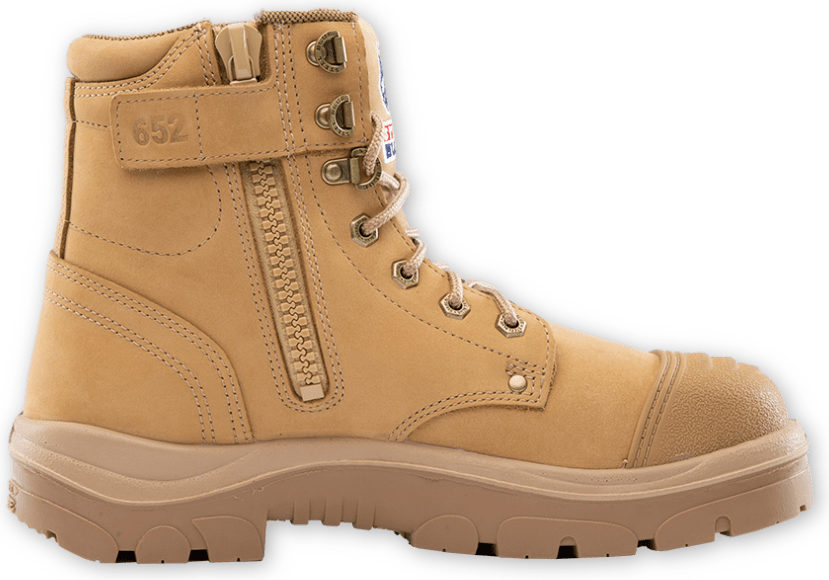 STEEL BLUE Argyle Zip Scuff Boot 312652 